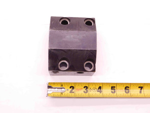 1 1/2 I.D. LATHE BORING BAR TURRET TOOL HOLDER 45mm X 80mm BOLT HOLE PATTERN - BR10123BW5