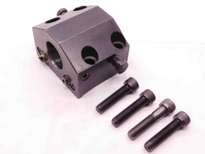 1 1/2 I.D. LATHE BORING BAR TURRET TOOL HOLDER 45mm X 80mm BOLT HOLE PATTERN - BR10134CT4