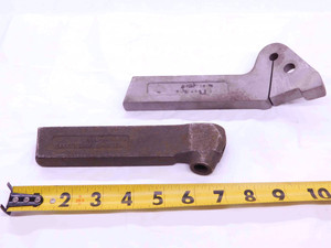 2pcs ARMSTRONG / WILLIAMS LATHE CUTOFF & 3/8 TOOL BIT HOLDERS MISSING HARDWARE - EA1476AJ5 