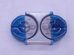 M3 X .35 4h METRIC THREAD RING GAGES 3 0.35 GO NO GO P.D.'S = 2.773 & 2.731 - DW36555SLW