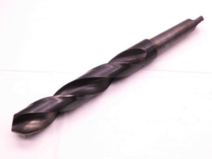 GUHRING 1 13/16 O.D. HSS TWIST DRILL BIT MORSE TAPER #3 SHANK 1.8125 MT3 CNC - BR10146AF5