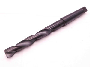 53/64 O.D. HSS FLAT BOTTOM TWIST DRILL BIT MORSE TAPER #3 SHANK .8281 MT3 CNC - BR10154AF5