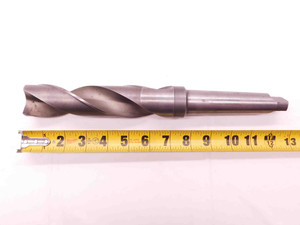 CLEVELAND 1 19/32 O.D. HSS FLAT BOTTOM DRILL BIT MORSE TAPER #4 1.5937 MT4 USA - BR10161AK5
