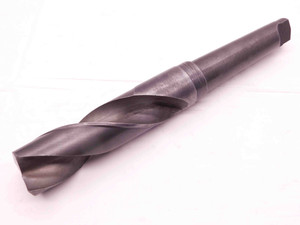NATIONAL 1 31/64 O.D. HSS FLAT BOTTOM DRILL BIT MORSE TAPER #4 SHANK 1.4843 MT4 - BR10166AF5