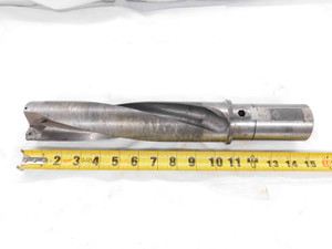 2 1/4 O.D. COOLANT THRU INDEXABLE INSERT DRILL 2" SHANK 2 FL 2.25 TOOLING - DM1863BS5