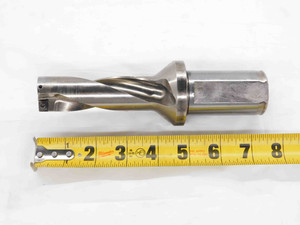 INGERSOLL 1 1/8 O.D. INDEXABLE INSERT DRILL Q0302090Q7R01 1 1/2 SHANK 2 FL 1.125 - DM1899CE4