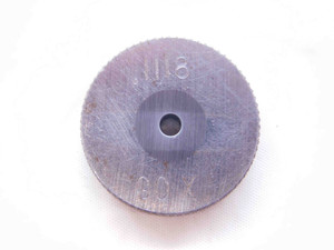 .1118 CL X CARBIDE MASTER PLAIN BORE RING GAGE .1094 +.0024 UNDERSIZE 7/64 3 mm - NS1230SLW