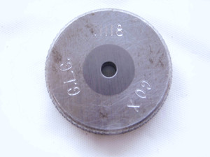 .1118 CL X CARBIDE MASTER PLAIN BORE RING GAGE .1094 +.0024 UNDERSIZE 7/64 3 mm - NS1234SLW
