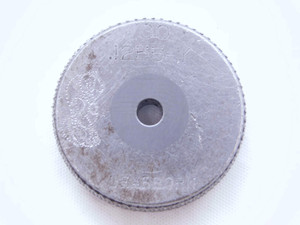 .1255 CLASS Y CARBIDE MASTER PLAIN BORE RING GAGE .1250 +.0005 OVERSIZE 1/8 3 mm - NS1240SLW