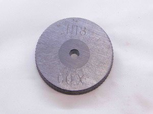 .1118 CL X CARBIDE MASTER PLAIN BORE RING GAGE .1094 +.0024 UNDERSIZE 7/64 3 mm - NS1241SLW