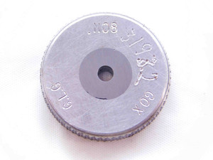 .1108 CL X CARBIDE MASTER PLAIN BORE RING GAGE .1094 +.0014 UNDERSIZE 7/64 3 mm - NS1244SLW