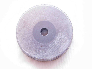 .1255 CLASS Y CARBIDE MASTER PLAIN BORE RING GAGE .1250 +.0005 OVERSIZE 1/8 3 mm - NS1262SLW