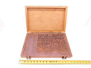 MEYER M-1 .061" TO .250" PLAIN PIN PLUG GAGE SET .001" SIZES INCOMPLETE LIBRARY