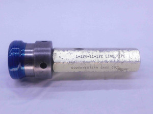 1 1/4 11 1/2 LINE PIPE PIPE THREAD PLUG GAGE 1.25 1.250 1.2500 INSPECTION CHECK - DW36691BI5