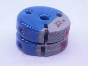 3/8 24 UNF 3A LEFT HAND THREAD RING GAGES .375 GO NO GO P.D.'S = .3479 & .3450 - DW36696BS5