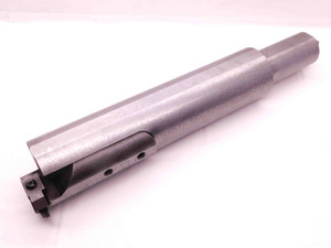 CUSTOM / SHOP MADE INDEXABLE GROOVING BORING BAR 2 1/2 SHANK 21" OAL 3 1/2 O.D.