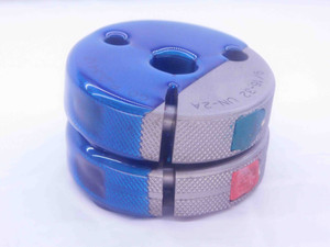 9/16 32 UN 2A THREAD RING GAGES .5625 GO NO GO P.D.'S = .5412 & .5377 CHECK - DW36706SLW