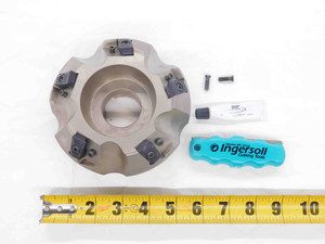 INGERSOLL 4" O.D. FACE MILL SN2R-04R01 1 1/2 PILOT 5 POCKETS DPM436R045 4.0 - DM2030CM5