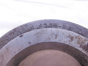 4.4385 CL XX MASTER PLAIN BORE RING GAGE 4.4375 +.0010 4 7/16 112.738 mm