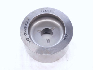 3.7495 CL X PIN PLUG GAGE 3.7500 -.0005 UNDERSIZE 3 3/4 95.237 mm CP-386-304-A - NS1365BL5