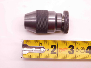ALBRECHT KEYLESS DRILL CHUCK 0 - 1/4, 0 - 6.5mm CAPACITY JACOBS TAPER #1 JT1 - BR10224CT4