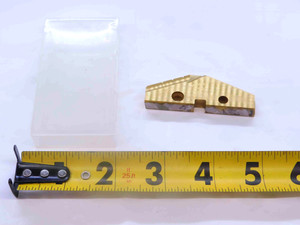 1pc AMEC 454T-0215 2 15/32 O.D. SERIES #4 TiN COBALT SPADE DRILL INSERT 2.4688 - NS1444BU5