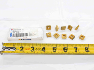 10pcs SECO SPMM120408-46 516 TiN COATED CARBIDE INSERTS CNC LATHE TOOL - DM2120BU5