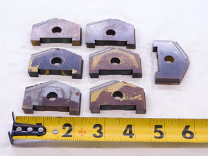 7pcs AMEC 1023T-0200 2" O.D. SERIES C HSS SPADE DRILL INSERTS 2.0 MADE IN USA - NS1459BU5