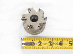 ISCAR 2 1/2 O.D. FACE MILL HM390 FTD D2.50-6-1.00-15 1" PILOT 6 POCKETS TDKT1505 - DM2193BL5