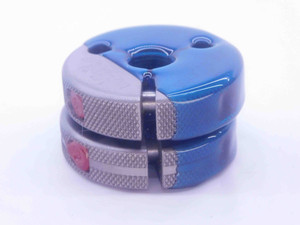 1/2 24 UNF 2A BEFORE PLATE THREAD RING GAGES .5 GO NO GO P.D.'S = .4705 & .4666 - DW36772CL5