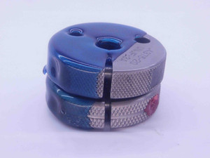 7/16 20 UNJF 3A THREAD RING GAGES .4375 GO NO GO P.D.'S = .4050 & .4019 CHECK - DW36781OB5