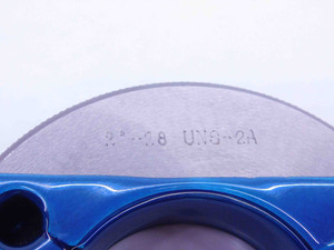2" 28 UNS 2A THREAD RING GAGES 2.0 2.00 2.000 GO NO GO P.D.'S = 1.9755 & 1.9711 - DW36820CL5