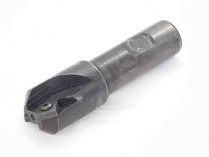 H.B. ROUSE 1" DIA. 45 DEG CHAMFERING INDEXABLE END MILL H-134-45 3/4 SHANK 2 FL - DM2238BH5