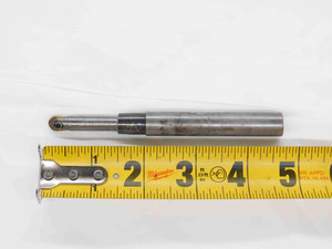 5/16 DIA. 4 3/4 OAL BALL NOSE INDEXABLE END MILL 1/2 SHANK 2 FLUTE .3125 - DM2240BH5