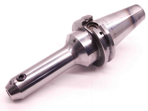 CAT40 TECHNIKS 3/8 I.D. SOLID END MILL TOOL HOLDER .375 COOLANT 5" PROJ. 22915 - BR10318BT4