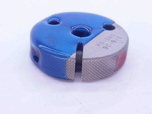 3/8 36 UNS 2A THREAD RING GAGE .375 .3750 GO ONLY P.D. = .3560 INSPECTION CHECK - DW36857CL5