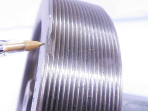 BUDGET 6 1/4 12 NS THREAD PLUG GAGE 6.25 6.250 GO ONLY PD = 6.1964 UNS 2B or 3B - DW36866SLW