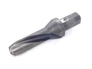 1.225 O.D. 7 1/2 OAL COOLANT THRU INDEXABLE INSERT DRILL 1 1/4 SHANK 2 FL 1.25 - DM2253CE4