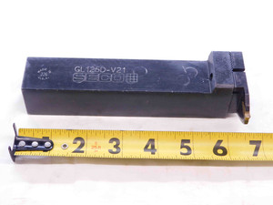 SECO GL125D-V21 LATHE TURNING TOOL HOLDER 1 1/4 SQUARE SHANK 7" OAL - NS1595BU5