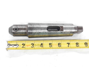 WELDON 1/2 I.D. X MORSE TAPER #5 SOLID END MILL TOOL HOLDER ADAPTER .5 MT5 H14-3 - DM2331LVR