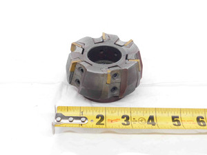 3 1/4 O.D. FACE MILL 1" PILOT 3/8 KEY HOLDS 6 INSERTS CNC MACHINIST 3.25 .375 - DM2383AJ5