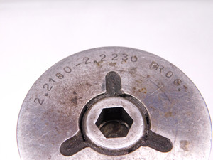 2.2180 & 2.2230 PROGRESSIVE PIN PLUG GAGE GO NO GO 2 7/32 56.337 2.218 2.223 - NS1680CG4