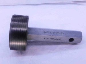 3.527 12 NS 3 AN18 LOCKNUT SET THREAD PLUG GAGE NO GO ONLY P.D. = 3.4655 AN 18 - DW36954OB5