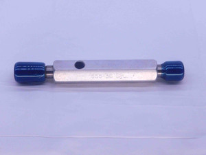 .555 36 SPL SPECIAL THREAD PLUG GAGE .5550 GO NO GO P.D.'S = .5370 & .5424 CHECK - DW36963CL5