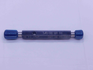1/2 32 UN 3B THREAD PLUG GAGE .5 .50 .500 .5000 GO NO GO P.D.'S = .4797 & .4831 - DW36964CL5