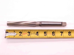 MORSE MT2 O.D. HSS MORSE TAPER REAMER SPIRAL 8 FLUTE .5696 - .7441 MADE IN USA - BR10428CG4