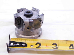 2" O.D. COOLANT THRU 90 DEG FACE MILL 3/4 PILOT 5/16 KEY HOLDS 5 INSERTS 2.0 - NS1739CE4