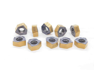 10pcs NEW ISCAR H600 WXCU 080612T IC808 AlTiN TiN TiAlN COATED CARBIDE INSERTS - DCT-DM2463