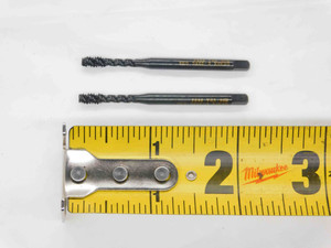 2pcs. NEW MORSE CUTTING TOOLS #6 32 NC GH3 HSS BOTTOMING TAP 3 SPIRAL FL .138 - DCT-DM2472