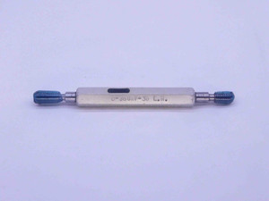 8 36 UNF 3B LEFT HAND THREAD PLUG GAGE #8 .164 GO NO GO P.D.'S = .1460 & .1487 - DW37024OB5